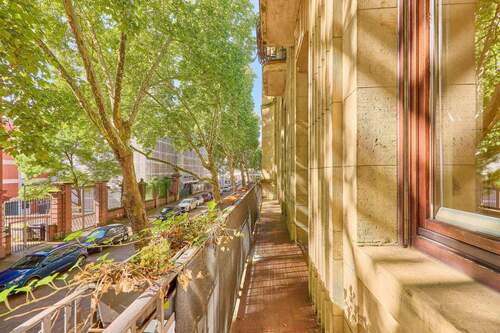 Balkon - 4 Zimmer Etagenwohnung in Mannheim