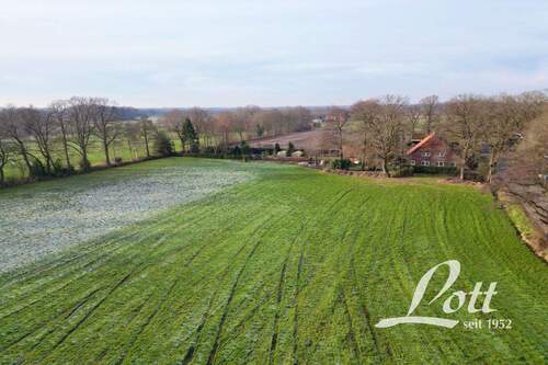 Drohnenaufnahmen vom Grünland - 