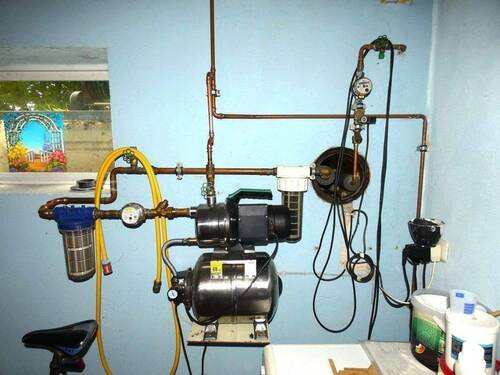 Regenwasserpumpanlage - 