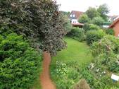 Blick vom Balkon in den Garten - 6 Zimmer Einfamilienhaus zum Kaufen in Spenge