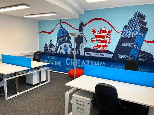 Büroraum 1 - Schöne Bürofläche in Darmstadt - All-in-Miete