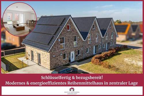 Ärzte & Apotheker Immobilien - Modernes & energieeffizientes Reihenmittelhaus in zentraler Lage - schlüsselfertig & bezugsbereit!