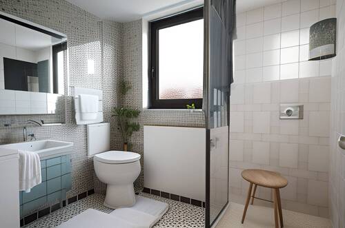 Baderzimmer Homestaging - 