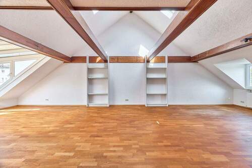 Wohnzimmer, Ansicht 3 - Etagenwohnung mit 104,10 m&sup2; in Mannheim zum Kaufen