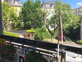 Ausblick vom Balkon - 3 Zimmer Etagenwohnung in Dresden