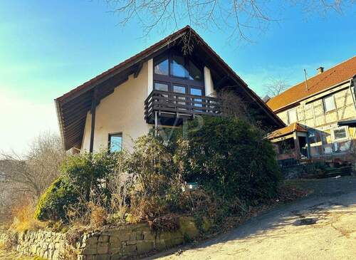 Ostansicht - Einfamilienhaus mit 145,00 m&sup2; in Hilders / Harbach zum Kaufen