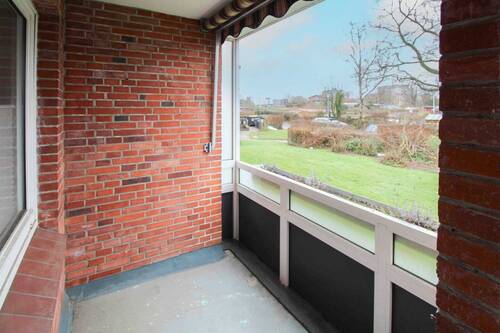 Loggia - 2 Zimmer Etagenwohnung in Flensburg