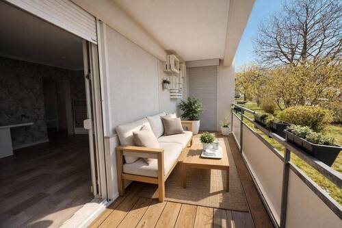 Balkon KI renoviert - Passt perfekt ! Schöne 3 Zimmer Wohnung mit Balkon