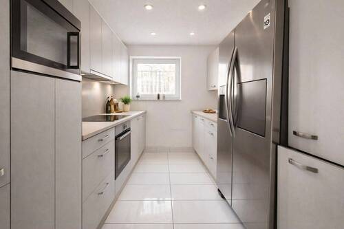 Küche KI renoviert - 3 Zimmer Etagenwohnung zum Kaufen in Schwäbisch Gmünd