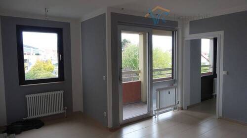 Wohnzimmer Blick auf Essecke 2 - 2 Zimmer Etagenwohnung in Ginsheim-Gustavsburg
