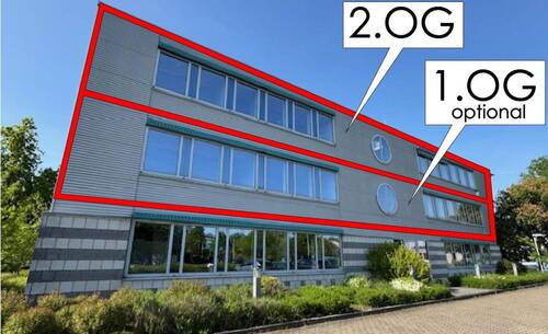 Verfügbare Etagen - Helle Büroflächen, Jülich, 250-500m², MieteKauf, Top-Lage Nähe Forschungszentrum, 10-20 Stellplätze