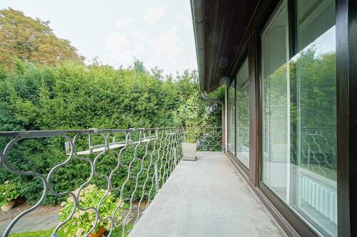 Balkon zum Garten - 4 Zimmer Reihenendhaus zur Miete in Mülheim an der Ruhr