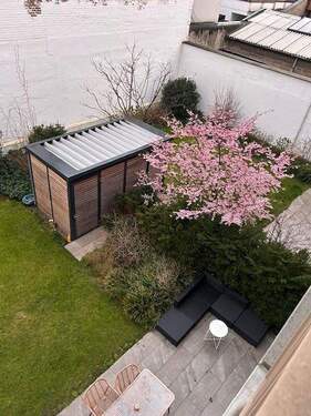 Blick auf den Garten - 