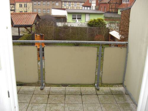 Blick vom Balkon - 