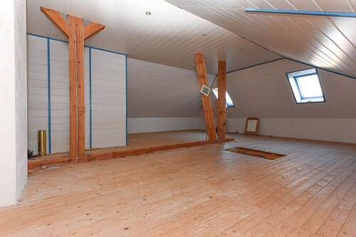 ausgebauter Dachboden für weiteren Wohnraum - 