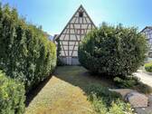 Blick zum Fachwerkhaus - 
