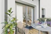 Balkon - Etagenwohnung mit 82,80 m&sup2; in Erlangen zur Miete
