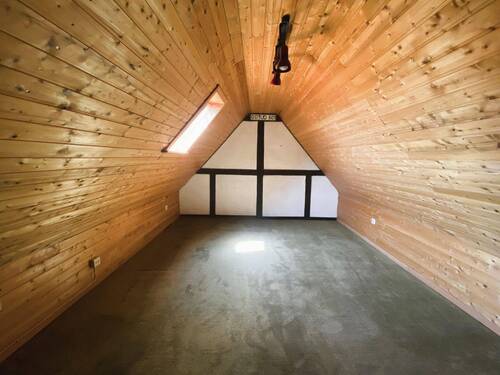 Spitzboden wohnlich ausgebaut - 