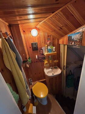 Kellerabgang mit WC - 