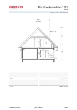 Schnitt S621_(3).jpg - Mehrfamilienhaus, Wohnhaus mit 153,00 m&sup2; in Barum zum Kaufen