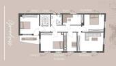 Wohnungsgrundriss - 