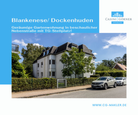 Titelbild - Geräumige Gartenwohnung mit TG-Stellplatz in beschaulicher Nebenstraße von Blankenese Dockenhuden!