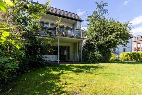 Garten - Terrassenwohnung mit 111,00 m&sup2; in Hamburg zur Miete