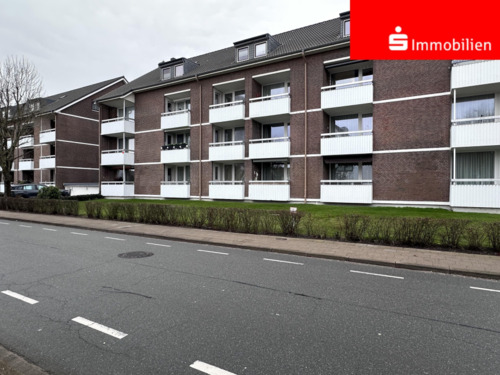 Straßenansicht - Gepflegte Eigentumswohnung in guter Lage von Büsum