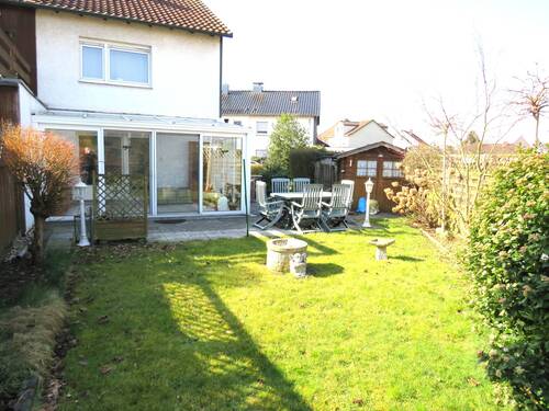 Garten.JPG - 3 Zimmer Mehrfamilienhaus, Wohnhaus zum Kaufen in Langenfeld (Rheinland)
