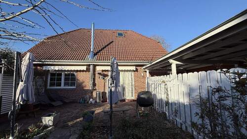 Terrasse im Süden des Grundstücks - 