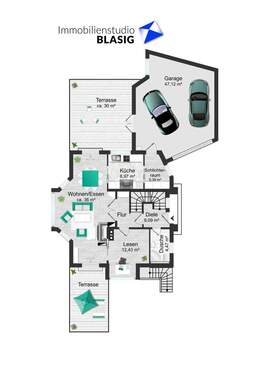 Skizze Erdgeschoss - 