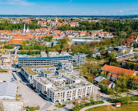 Vogelperspektive mit Altstadt - 