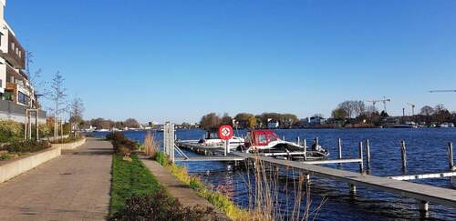 Quartierseigene Steganlage - Etagenwohnung mit 82,10 m&sup2; in Berlin zum Kaufen