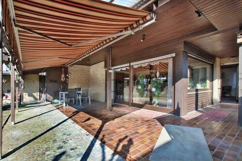 Terrasse mit Überdachung/Markise - 