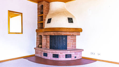 OG - Kamin im Wohnzimmer - 
