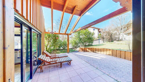 Überdachte Terrasse - Garten - 