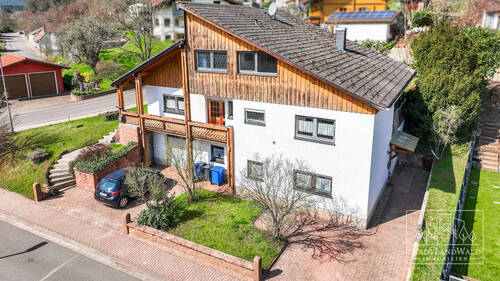 Luftbild - Straßenansicht - 1 Zimmer Einfamilienhaus zum Kaufen in Bruchweiler-Bärenbach