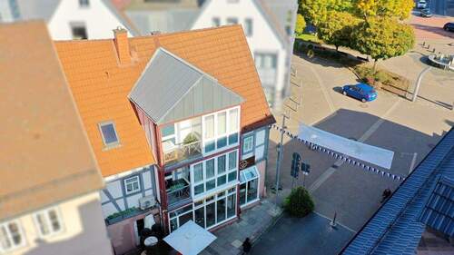 Luftaufnahme - 2 Zimmer Mehrfamilienhaus, Wohnhaus zum Kaufen in Bad Orb