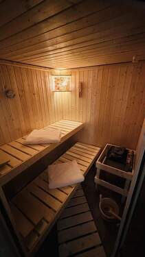 nagelneue Sauna - 