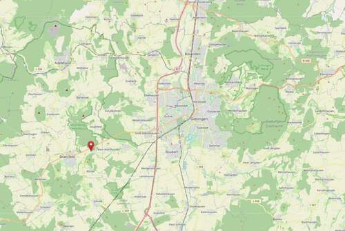 Lage Quelle OpenStreetMap - Einfamilienhaus mit 174,00 m&sup2; in Dransfeld zum Kaufen