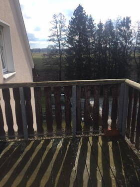 Balkon - 4 Zimmer Etagenwohnung in Tapfheim