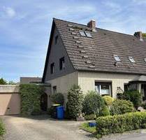 Doppelhaushälfte mit Garten, Garage und überdachter Terrasse in Salzgitter-Hallendorf