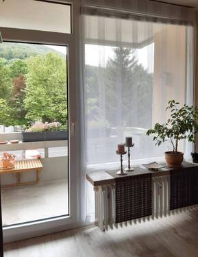 Zugang Süd-Balkon - 2 Zimmer Etagenwohnung in Bad Harzburg