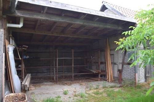 Unterstand für zwei Fahrzeuge - 