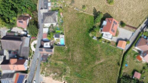 Draufsicht - Großes Baugrundstück mit vielseitig möglicher Bebauung!