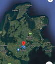 Lage auf der Insel Rügen - 