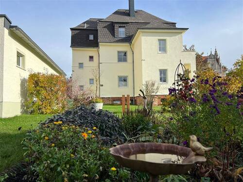 Gartenansicht - 9 Zimmer Mehrfamilienhaus, Wohnhaus zum Kaufen in Döbeln