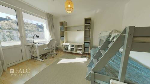 Wohn- und Schlafbereich - 1 Zimmer Etagenwohnung zur Miete in Köln