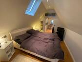 Schlafbereich der Dachgeschosswohnung - 