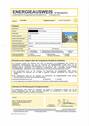 Energieausweis Seite 1 - 